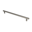 The Gosfield, stainless steel flangeless fixing grab rail, PVD Satin Nickel