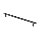 The Gosfield, stainless steel flangeless fixing grab rail, PVD Polished Graphite