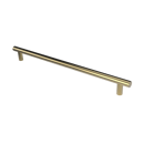 The Gosfield, stainless steel flangeless fixing grab rail, PVD Polished Brass