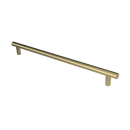 The Gosfield, stainless steel flangeless fixing grab rail, PVD Satin Brass