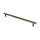 The Gosfield, stainless steel flangeless fixing grab rail, PVD Polished Bronze