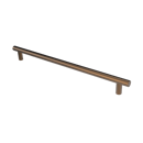 The Gosfield, stainless steel flangeless fixing grab rail, PVD Satin Bronze