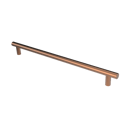 The Gosfield, stainless steel flangeless fixing grab rail, PVD Satin Warm Gold