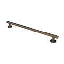 The Gosfield, stainless steel concealed fixing removable grab rail, Antique Brass Plated