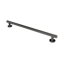 The Gosfield, stainless steel concealed fixing removable grab rail, PVD Polished Graphite