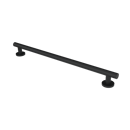 The Gosfield, stainless steel concealed fixing removable grab rail, Matt Black (RAL 9005)