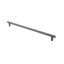 The Gosfield, stainless steel flangeless fixing grab rail, PVD Polished Graphite