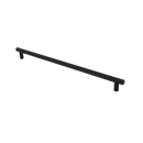 The Gosfield, stainless steel flangeless fixing grab rail, Matt Black (RAL 9005)