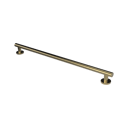 The Gosfield, stainless steel concealed fixing removable grab rail, PVD Polished Brass