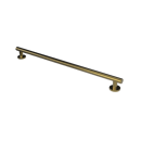 The Gosfield, stainless steel concealed fixing removable grab rail, PVD Satin Brass