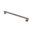 The Gosfield, stainless steel concealed fixing removable grab rail, PVD Polished Bronze