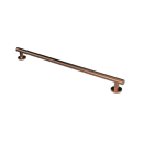 The Gosfield, stainless steel concealed fixing removable grab rail, PVD Polished Warm Gold