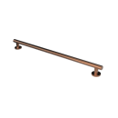 The Gosfield, stainless steel concealed fixing removable grab rail, PVD Satin Warm Gold