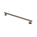 The Gosfield, stainless steel concealed fixing removable grab rail, PVD Satin Warm Brass