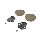 Fitzroy of london, stainless steel removable rail fitting kit & blanking covers