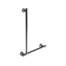 The Gosfield, stainless steel concealed fixing L-shape grab rail, Polished Stainless Steel