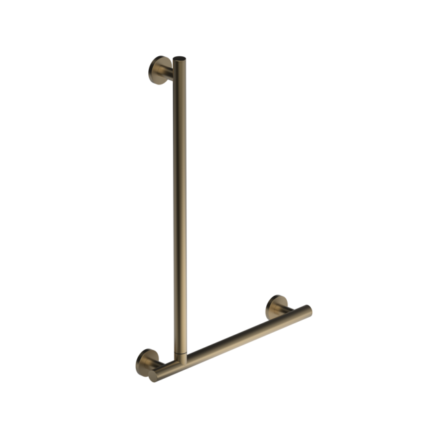 The Gosfield, stainless steel concealed fixing L-shape grab rail