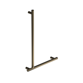 The Gosfield, stainless steel flangeless fixing L-shape grab rail
