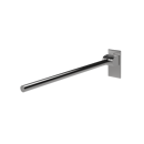 The Gosfield, 800mm stainless steel concealed fixing single arm hinged support rail, Polished Stainless Steel