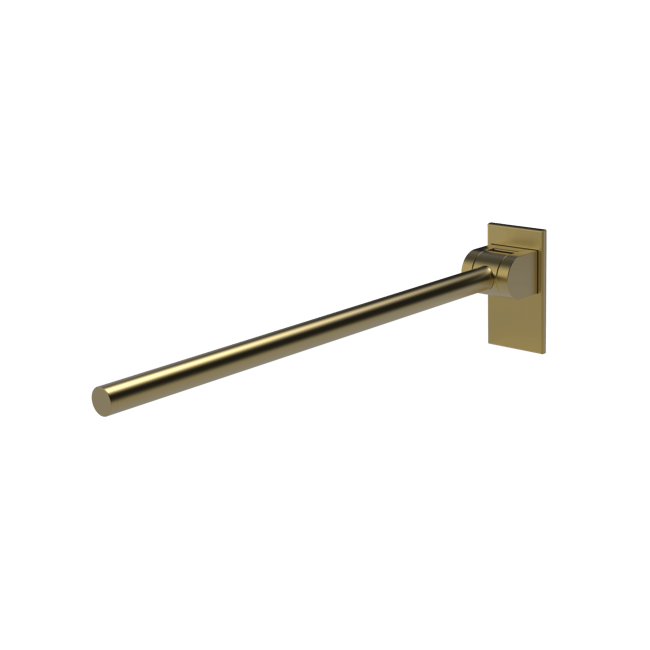 The Gosfield, 800mm stainless steel concealed fixing single arm hinged support rail