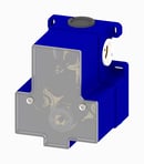The Gosfield, thermostatic concealed shower mixer valve internals