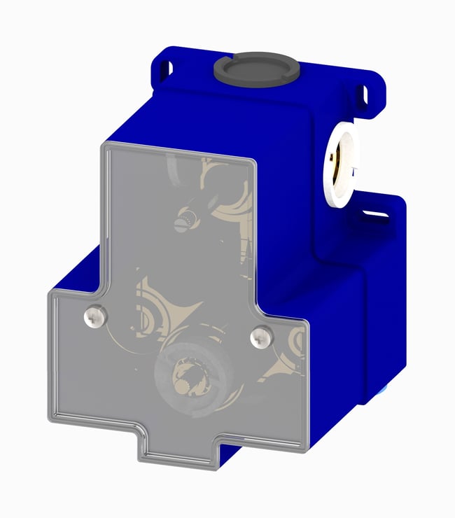 The Gosfield, thermostatic concealed shower mixer valve internals