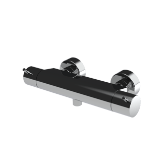 The Gosfield, thermostatic exposed shower mixer