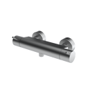 The Gosfield, thermostatic exposed shower mixer, Satin Chrome Plated