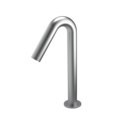 The Gosfield, deck mounted swan neck infrared mixer tap, mains operated