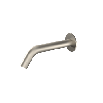 The Gosfield, wall mounted bent spout infrared mixer tap, mains operated