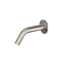 The Gosfield, wall mounted bent spout infrared soap dispenser, mains operated, PVD Satin Nickel