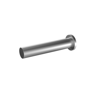 The Gosfield, wall mounted tubular infrared soap dispenser, mains operated