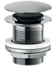 Contemporary click-clack basin waste with removable top