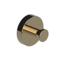 The Gosfield Stainless Steel Concealed Fixing Accessories Robe Hook, PVD Polished Warm Brass