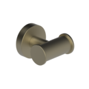 The Gosfield Stainless Steel Concealed Fixing Accessories Double Robe Hook, PVD Satin Champagne