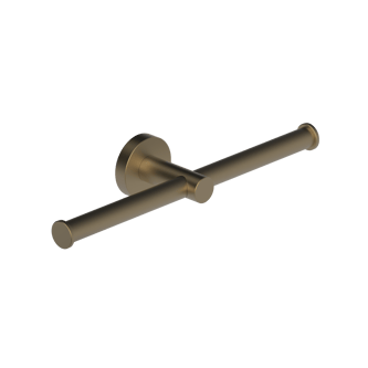 The Gosfield Stainless Steel Concealed Fixing Accessories Double Toilet Roll Holder