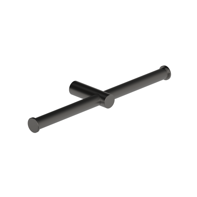 The Gosfield Stainless Steel Flangeless Accessories Fixed Double Toilet Roll Holder