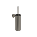 The Gosfield Stainless Steel Concealed Fixing Accessories Toilet Brush & Holder, Satin Nickel Plated