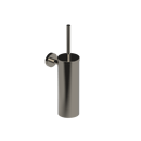 The Gosfield Stainless Steel Concealed Fixing Accessories Toilet Brush & Holder, PVD Polished Nickel