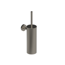 The Gosfield Stainless Steel Concealed Fixing Accessories Toilet Brush & Holder, PVD Satin Nickel