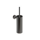 The Gosfield Stainless Steel Concealed Fixing Accessories Toilet Brush & Holder, PVD Satin Graphite