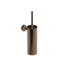 The Gosfield Stainless Steel Concealed Fixing Accessories Toilet Brush & Holder, PVD Polished Bronze