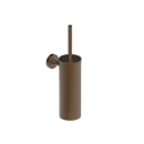 The Gosfield Stainless Steel Concealed Fixing Accessories Toilet Brush & Holder, PVD Satin Bronze