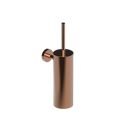 The Gosfield Stainless Steel Concealed Fixing Accessories Toilet Brush & Holder, PVD Polished Warm Gold