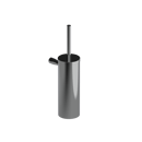 The Gosfield Stainless Steel Flangeless Accessories Toilet Brush & Holder, Polished Chrome Plated