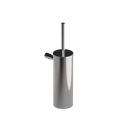 The Gosfield Stainless Steel Flangeless Accessories Toilet Brush & Holder, Polished Stainless Steel