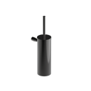 The Gosfield Stainless Steel Flangeless Accessories Toilet Brush & Holder, PVD Polished Anthracite