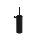 The Gosfield Stainless Steel Flangeless Accessories Toilet Brush & Holder, Matt Black (RAL 9005)