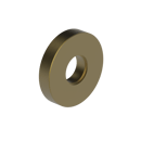 The Gosfield Stainless Steel Concealed Fixing Accessories IR Sensor Bezel, PVD Satin Brass