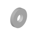 The Gosfield Stainless Steel Concealed Fixing Accessories IR Sensor Bezel, Matt White (RAL 9016)